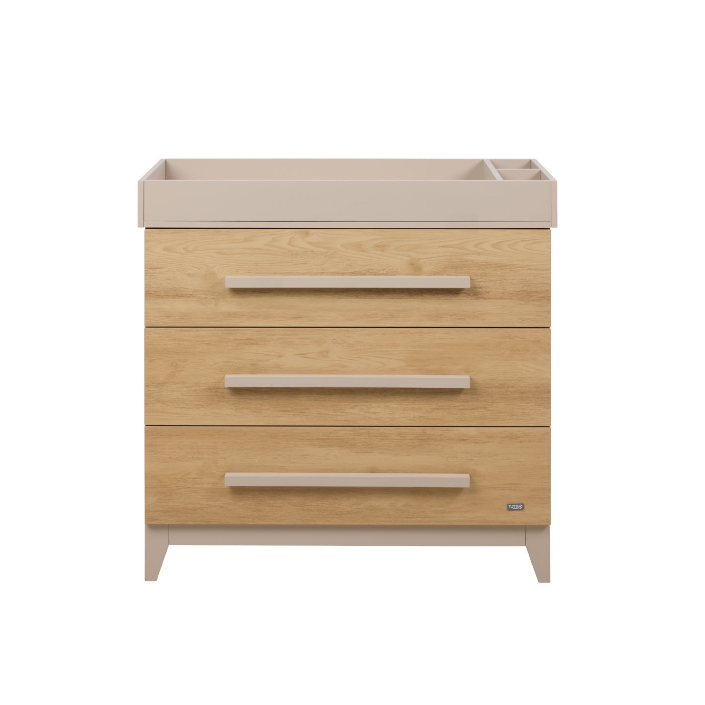Tutti Bambini Hallee Chest Changer - Mushroom / Golden Oak