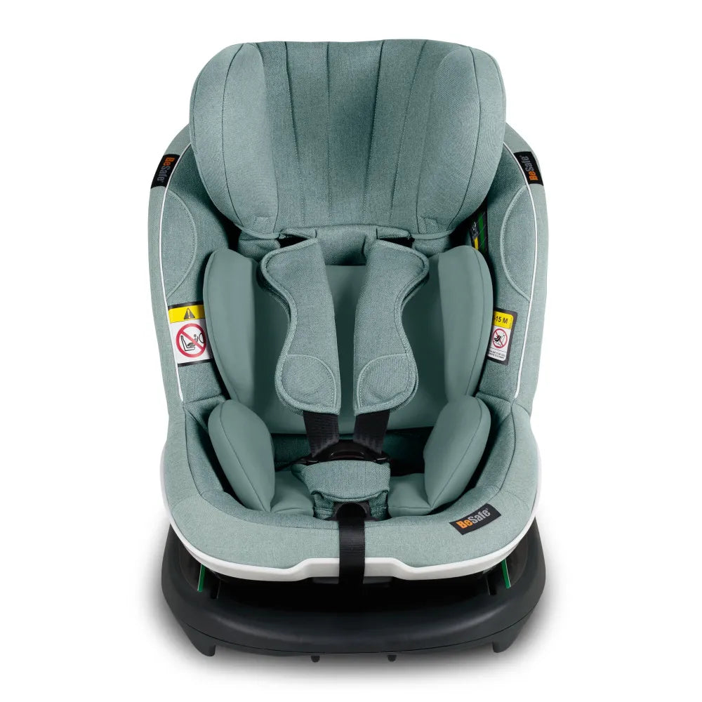 BeSafe iZi Modular X1 i-Size Group 1 Car Seat – Sea Green Melange