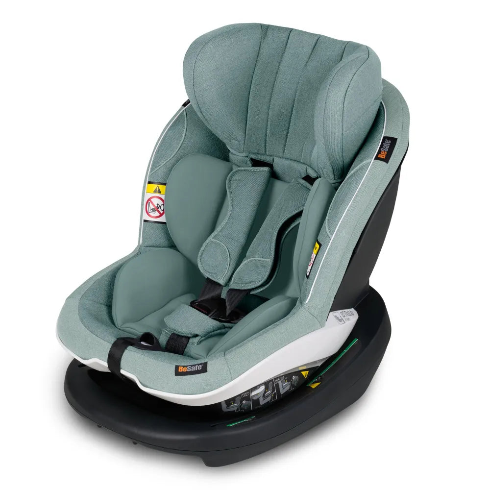 BeSafe iZi Modular X1 i-Size Group 1 Car Seat – Sea Green Melange