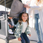 Wonderfold W4 Luxe Pro Quad Stroller Wagon