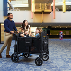 Wonderfold W4 Luxe Pro Quad Stroller Wagon