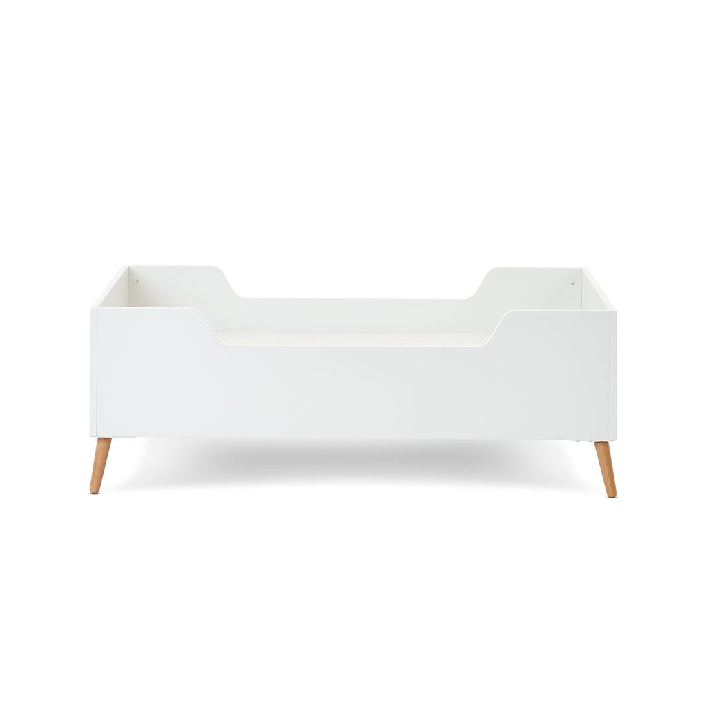 Obaby Maya Toddler Bed - White With Natural