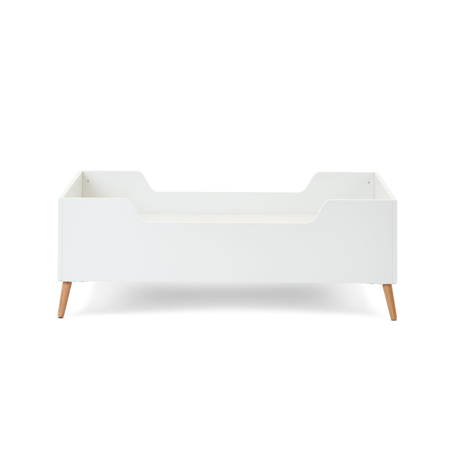 Obaby Maya Toddler Bed - White With Natural