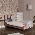 Obaby Gatsby Toddler Bed - Dusty Pink