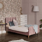 Obaby Gatsby Toddler Bed - Dusty Pink