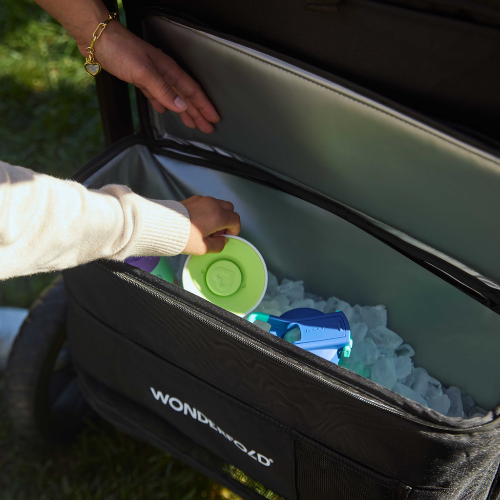 Wonderfold W4 Luxe Pro Quad Stroller Wagon