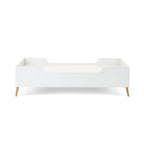 Obaby Maya Single Bed - White With Natural