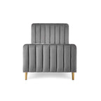 Obaby Gatsby Toddler Bed - Velvet Grey
