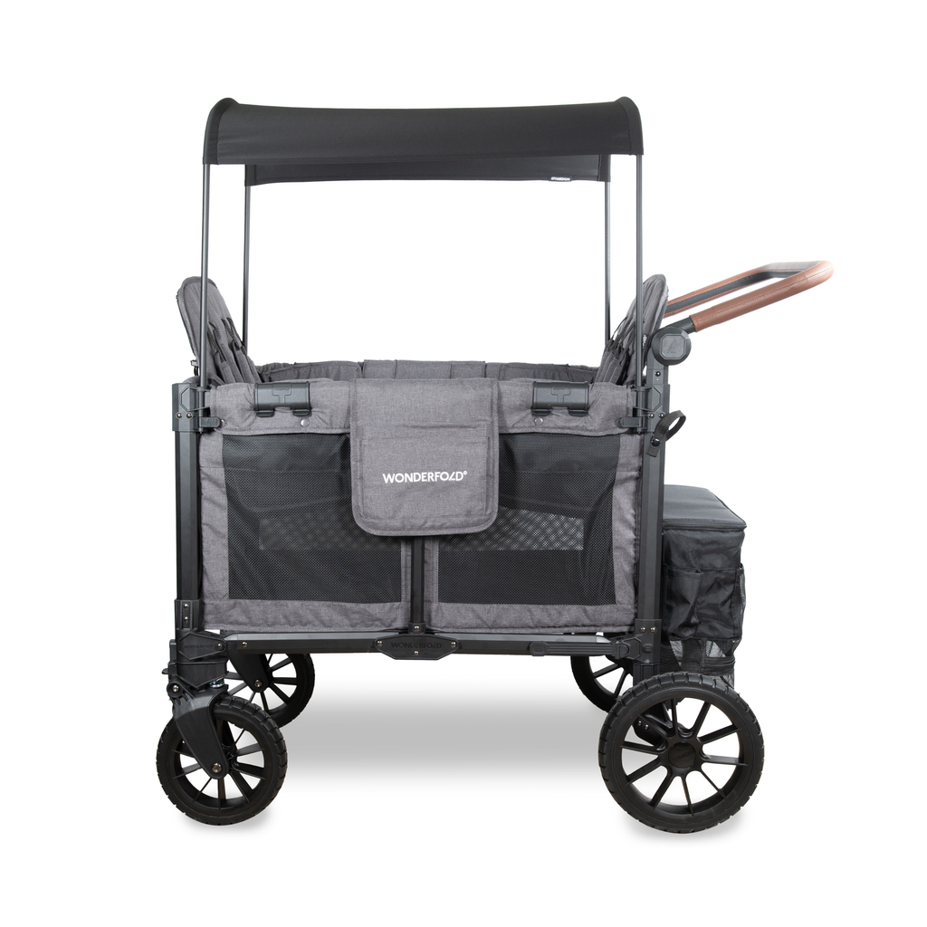 Wonderfold W4 Luxe Pro Quad Stroller Wagon