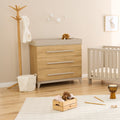 Tutti Bambini Hallee Chest Changer - Mushroom / Golden Oak