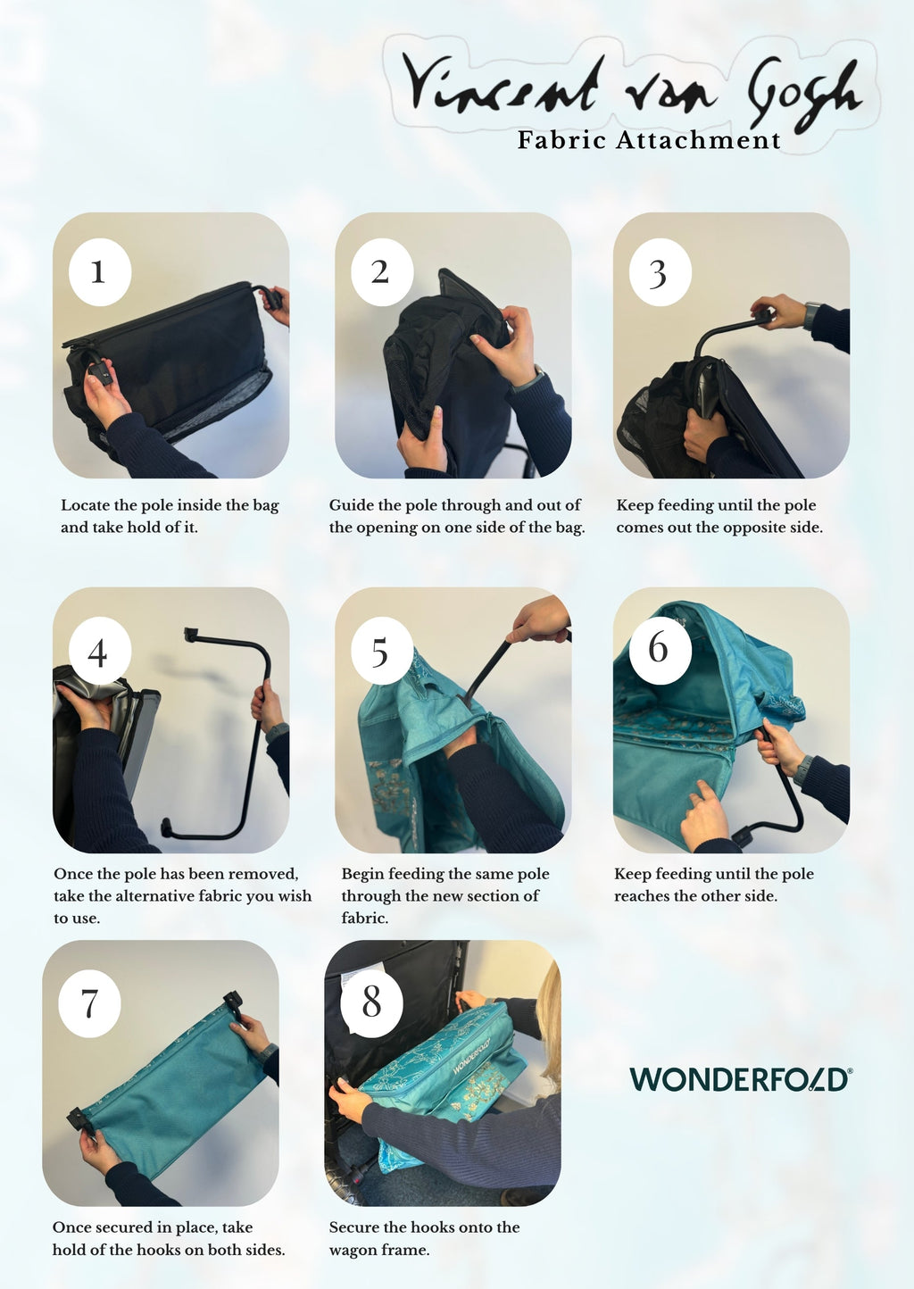 Wonderfold W2 Van Gogh Almond Blossoms Bundle
