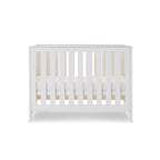 Obaby Nika Mini Cot Bed - White Wash