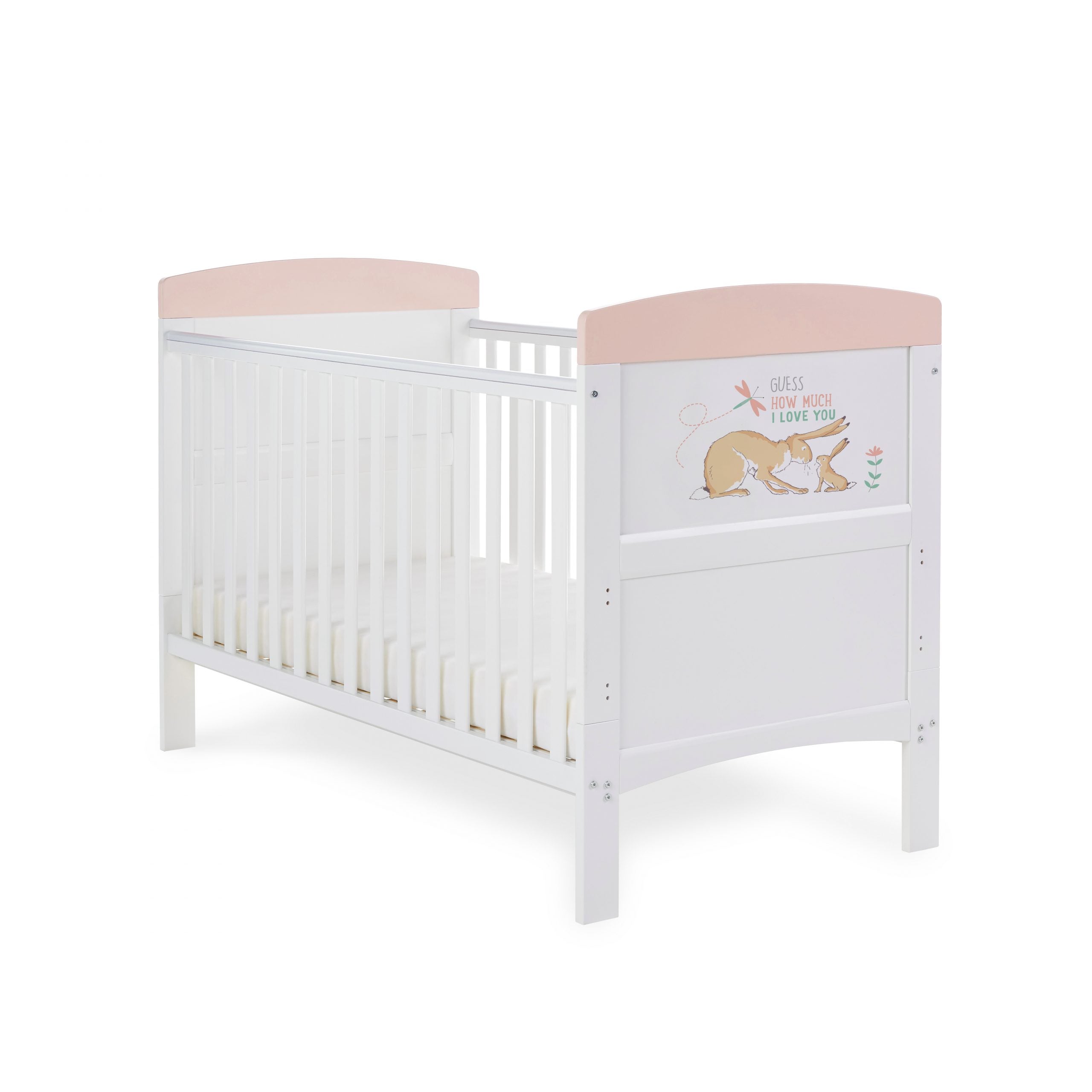 Obaby Grace Inspire Cot Bed - Guess How Much I Love You - I Can Hop