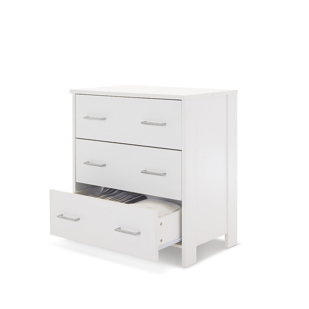 Obaby Nika Mini 3 Piece Room Set - White Wash
