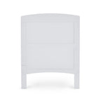 Obaby Grace Cot Bed, Cot Top Changer + Fibre Mattress - White
