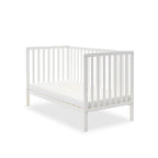 Obaby Bantam Cot Bed, Under Drawer + Fibre Mattress - White