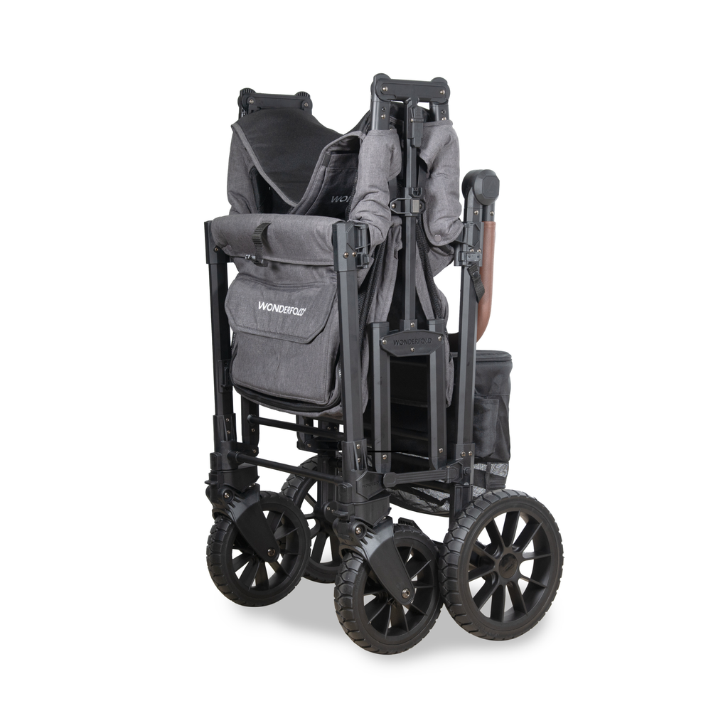 Wonderfold W4 Luxe Pro Quad Stroller Wagon