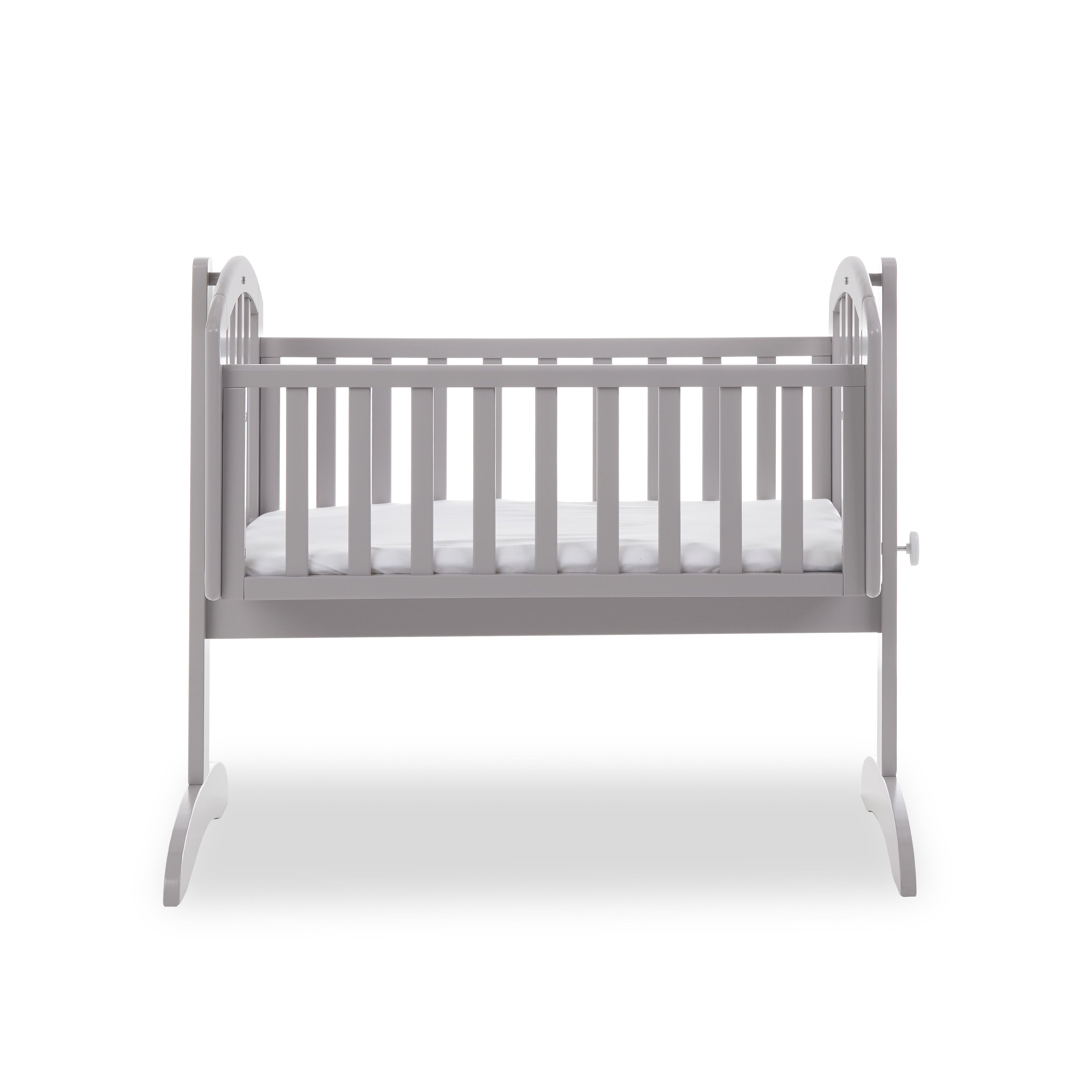 Obaby Sophie Swinging Crib - Warm Grey