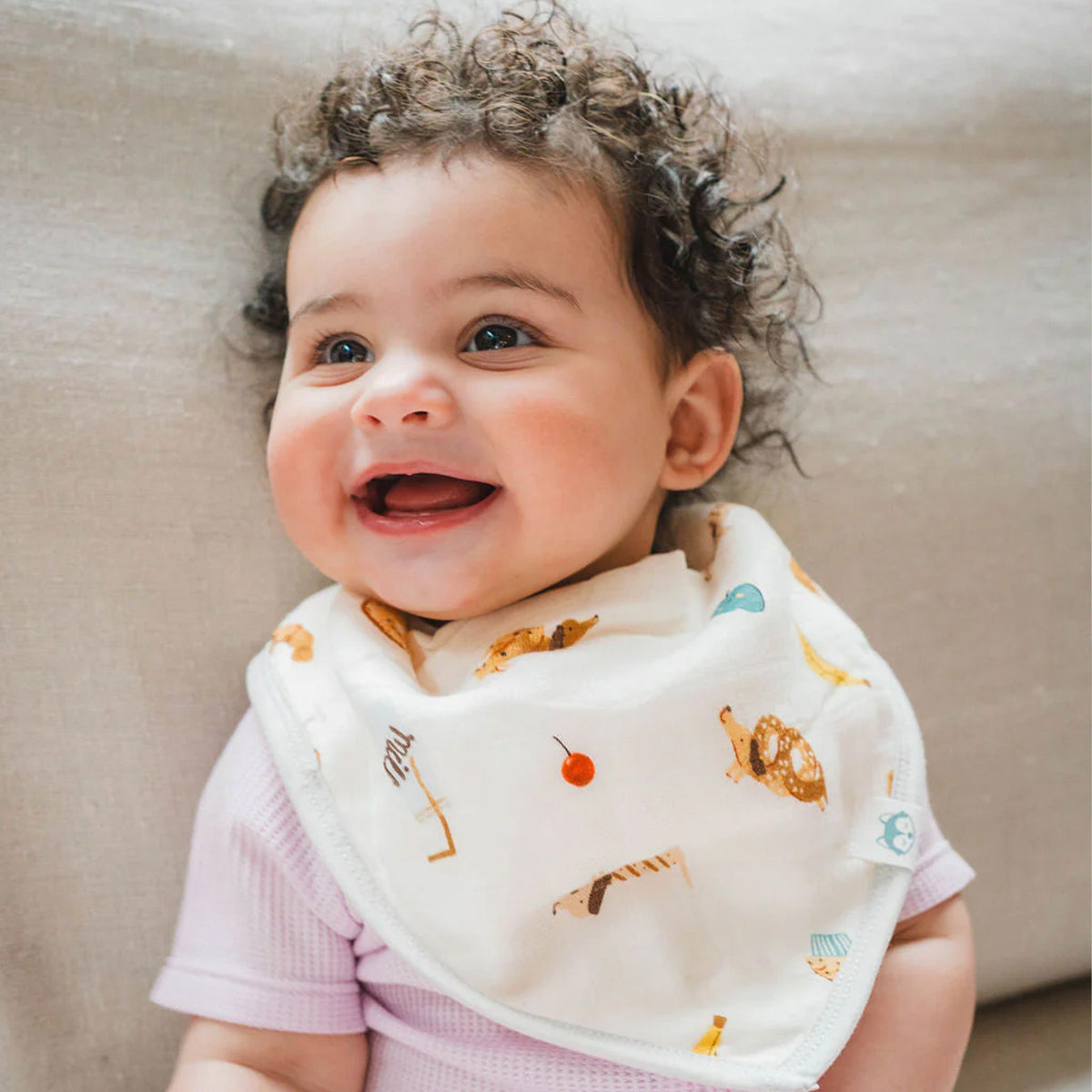 Bandana Bib Set - 2 Pack - French Breakfast