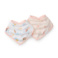 Bandana Bib Set - 2 Pack - Mermaids