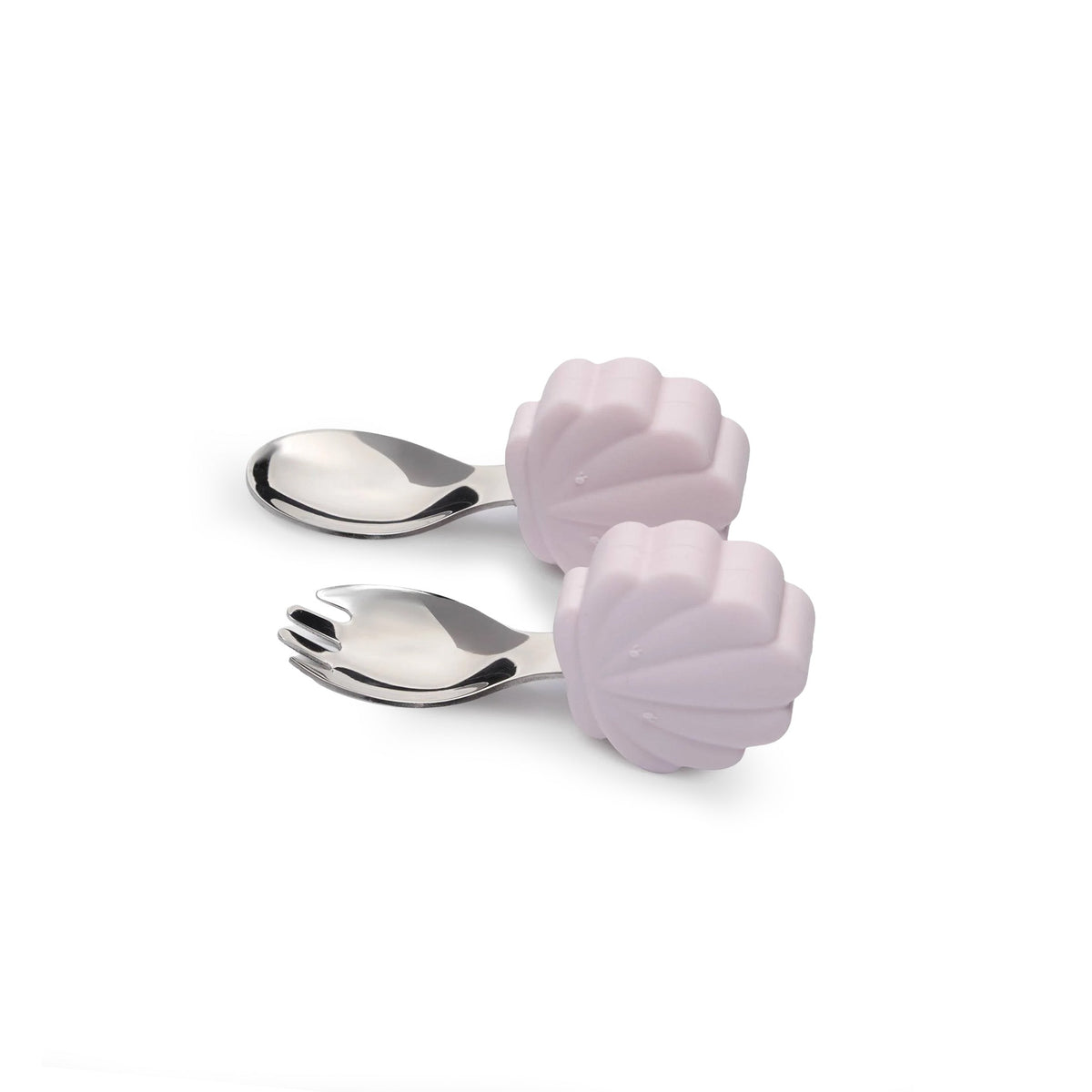 Learning Utensils Set - Skylar Shell