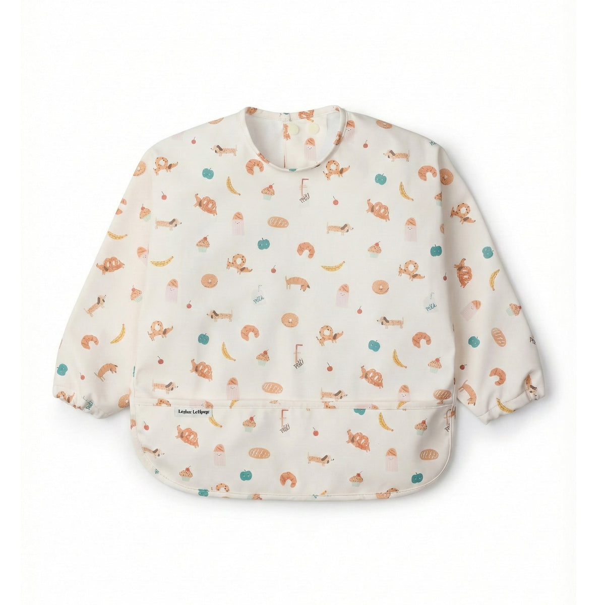 Long Sleeve Bib - French Breakfast