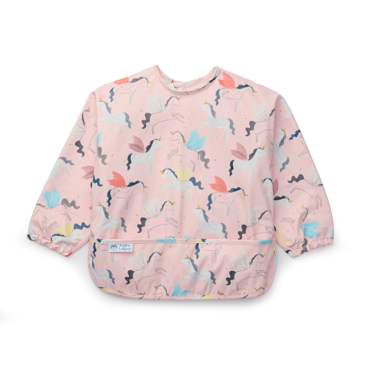 Long Sleeve Bib - Unicorn Ballet