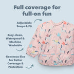 Long Sleeve Bib - Unicorn Ballet