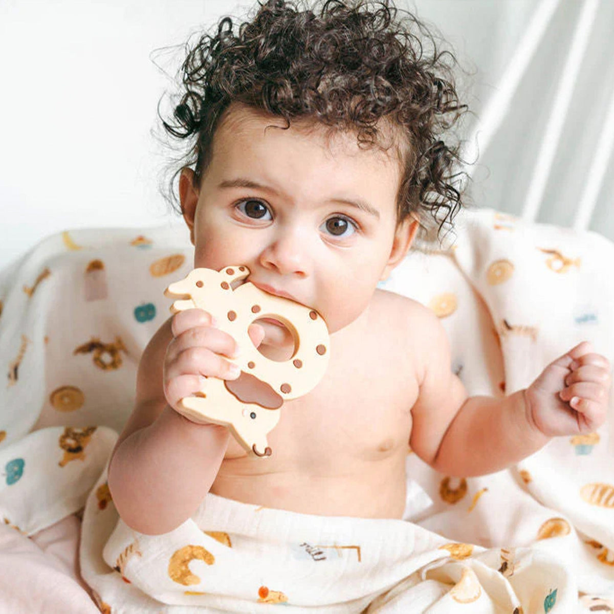 Muslin Swaddle - French Breakfast