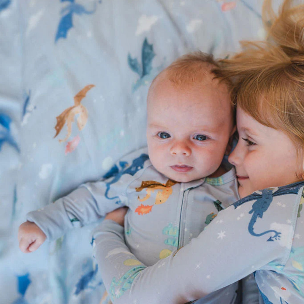 Muslin Swaddle - Magical Dragons