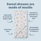 Muslin Swaddle - Mermaids