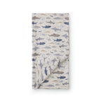 Muslin Swaddle - Smiley Sharks
