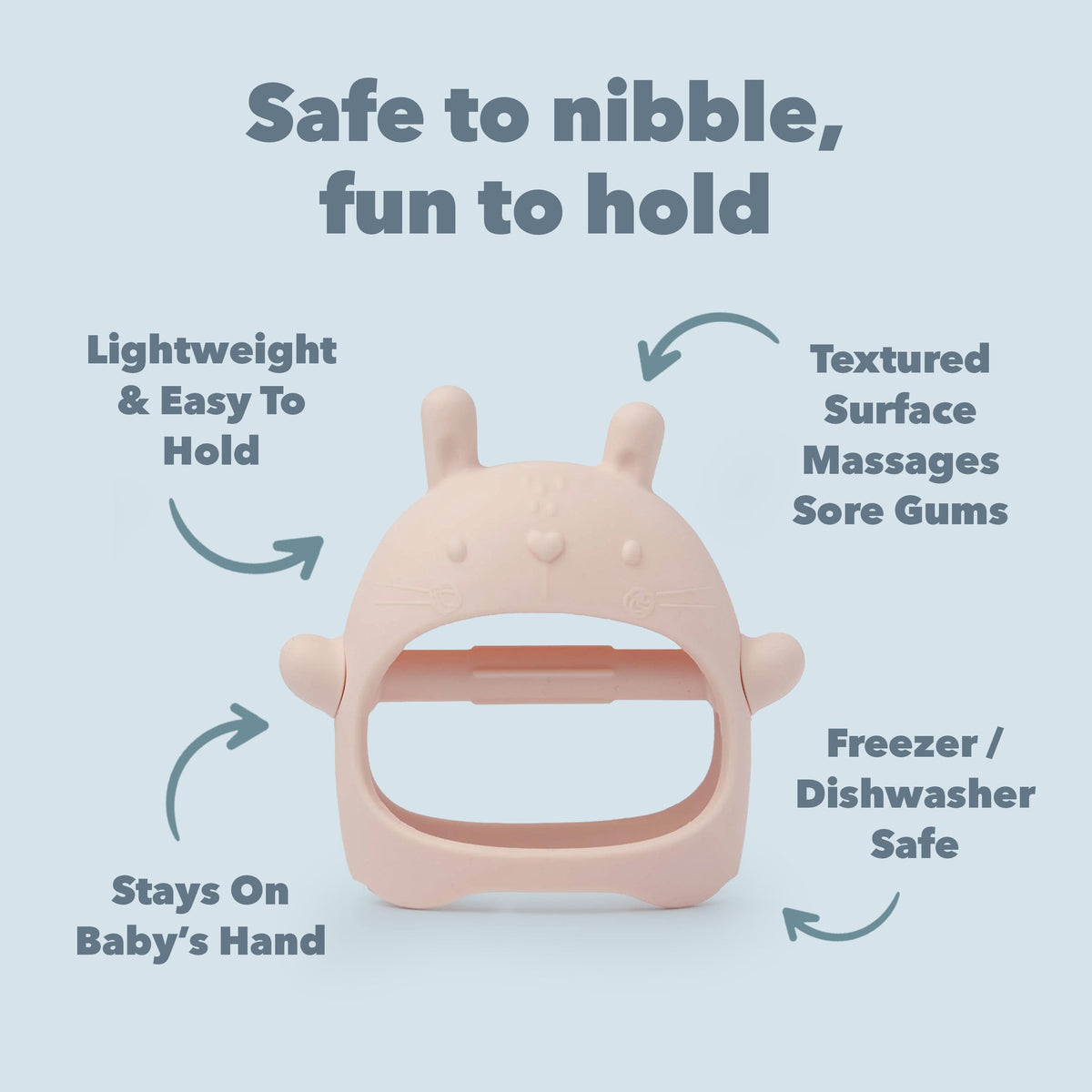 Teething Mitt - Bunny