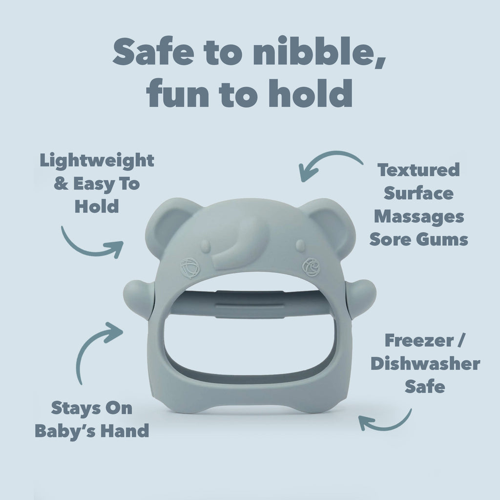 Teething Mitt - Elephant