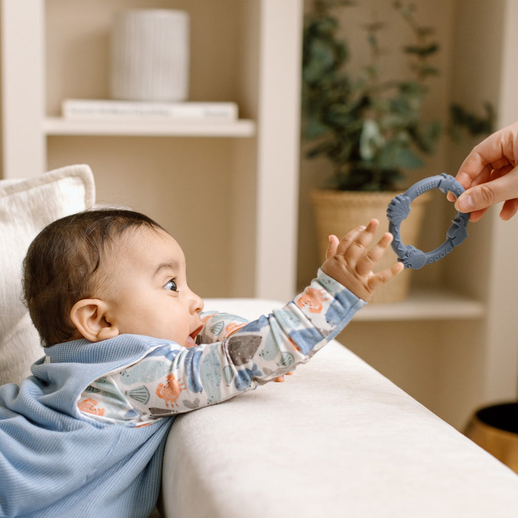 Wild Teether Ring Set - Blue Fog