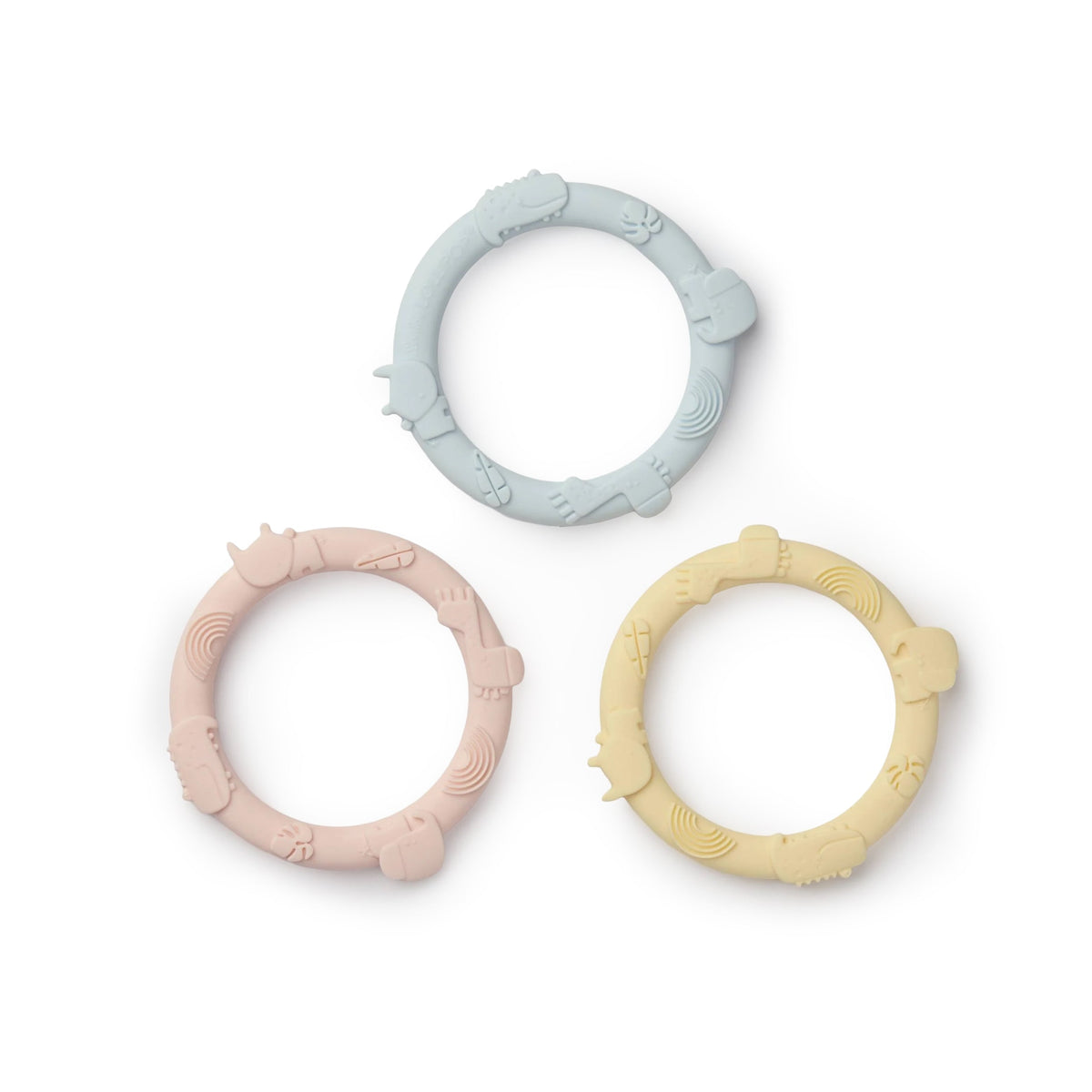 Wild Teether Ring Set - Pastel