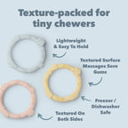 Wild Teether Ring Set - Pastel