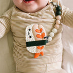 Teething Clip - Ebi Sushi