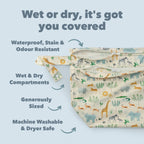 Wet Dry Bag - Safari Jungle
