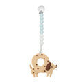 Teething Clip - Pretzel Dog