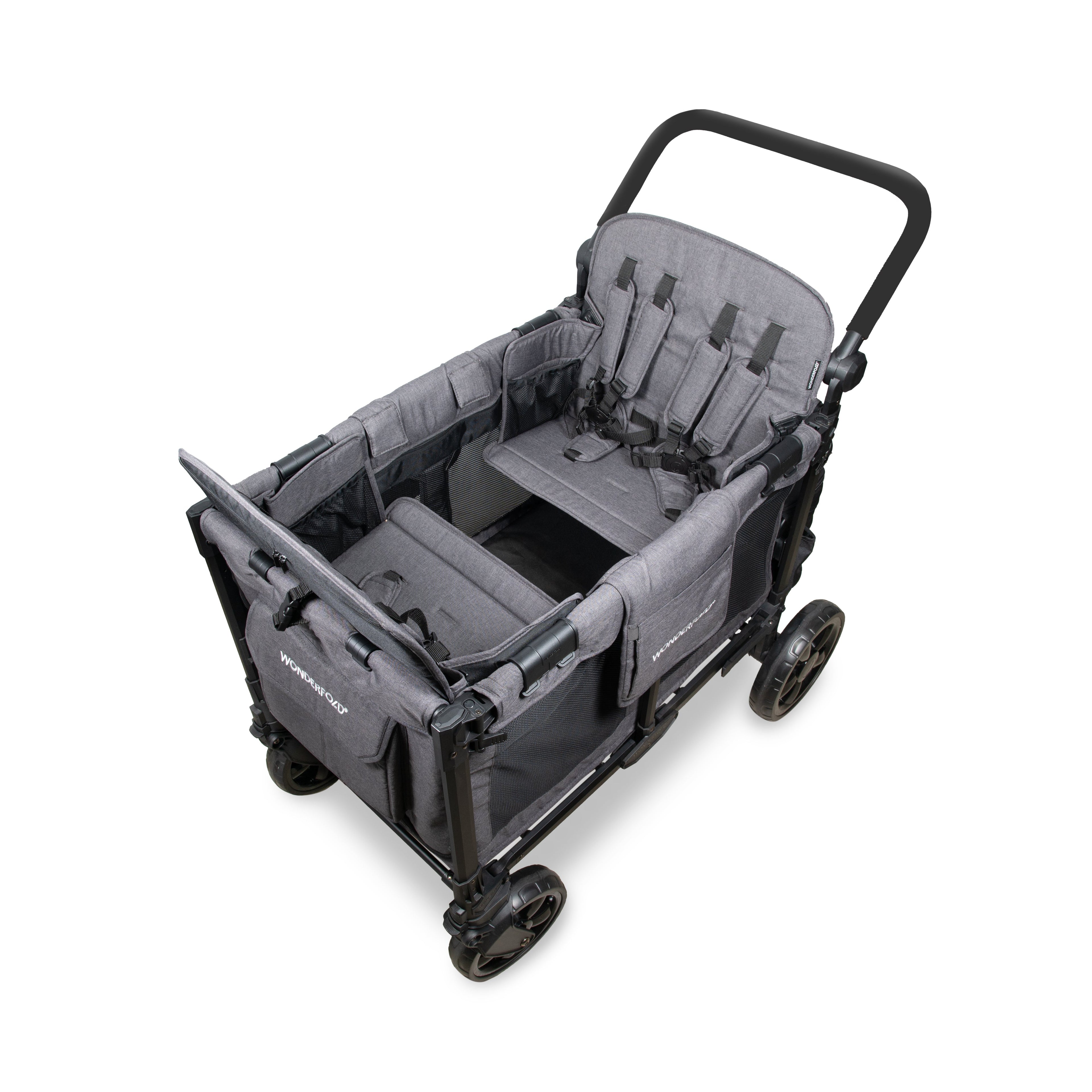 Wonderfold W4 Elite Pro Quad Stroller Wagon