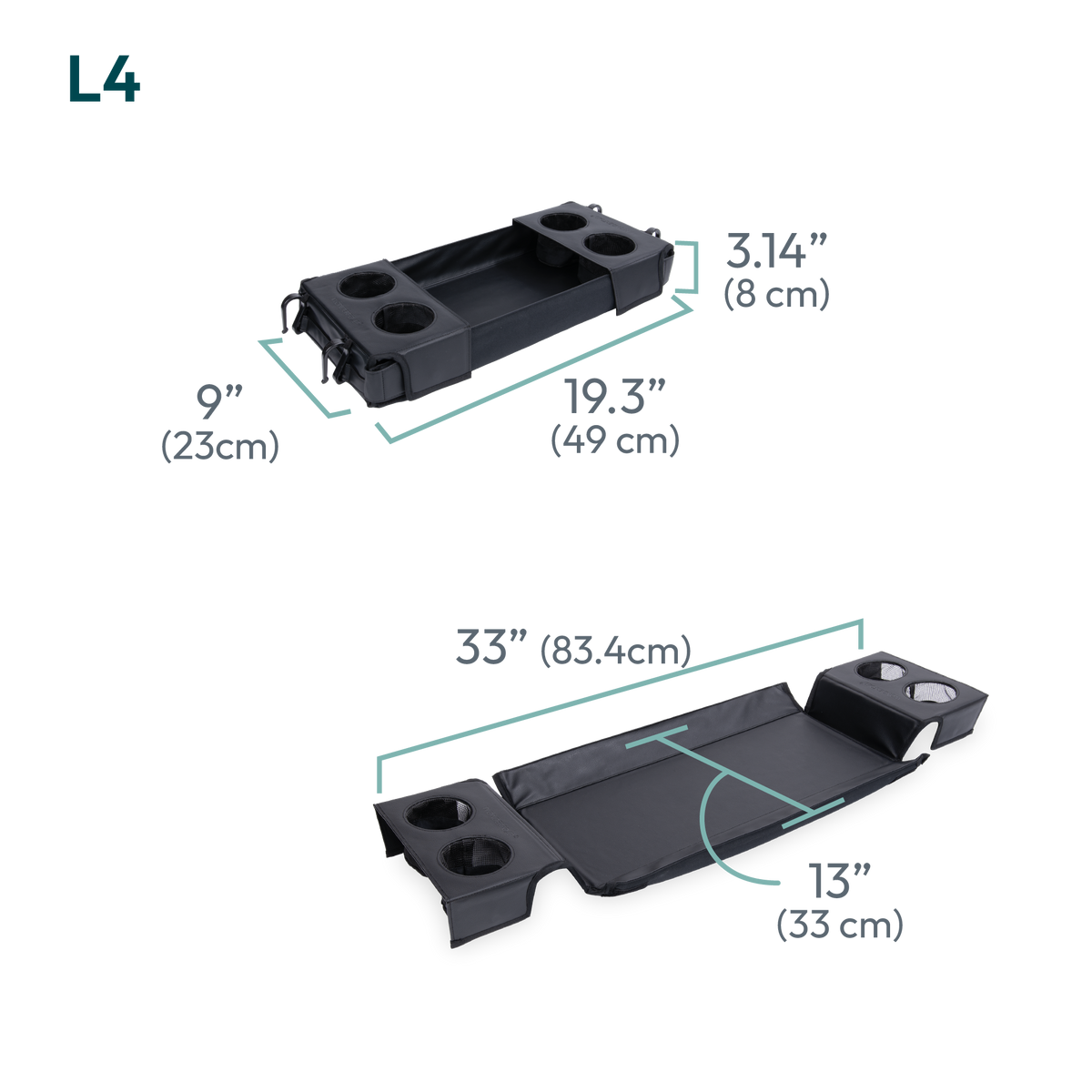 Wonderfold L Series | Flex Snack Tray