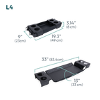 Wonderfold L Series | Flex Snack Tray