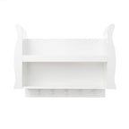 Obaby Stamford Sleigh Shelf - White