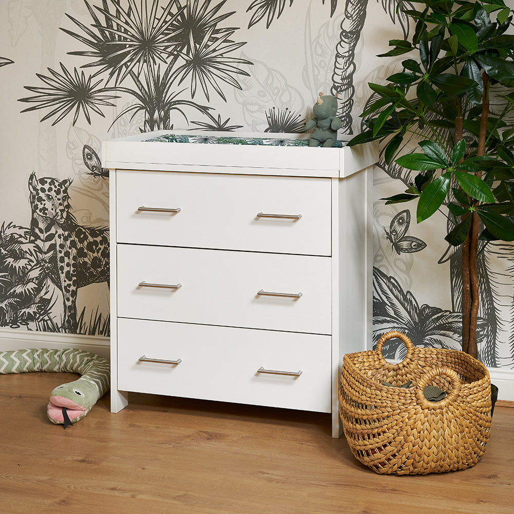 Obaby Nika 2 Piece Room Set - White Wash