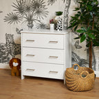 Obaby Nika Mini 3 Piece Room Set - White Wash