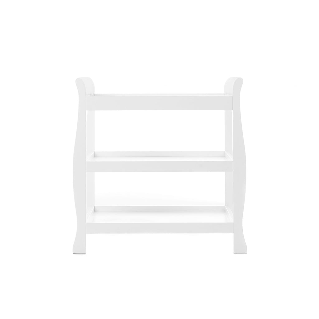 Obaby Stamford Space Saver Sleigh 2 Piece Room Set - White