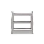 Obaby Stamford Space Saver Sleigh 2 Piece Room Set - Warm Grey