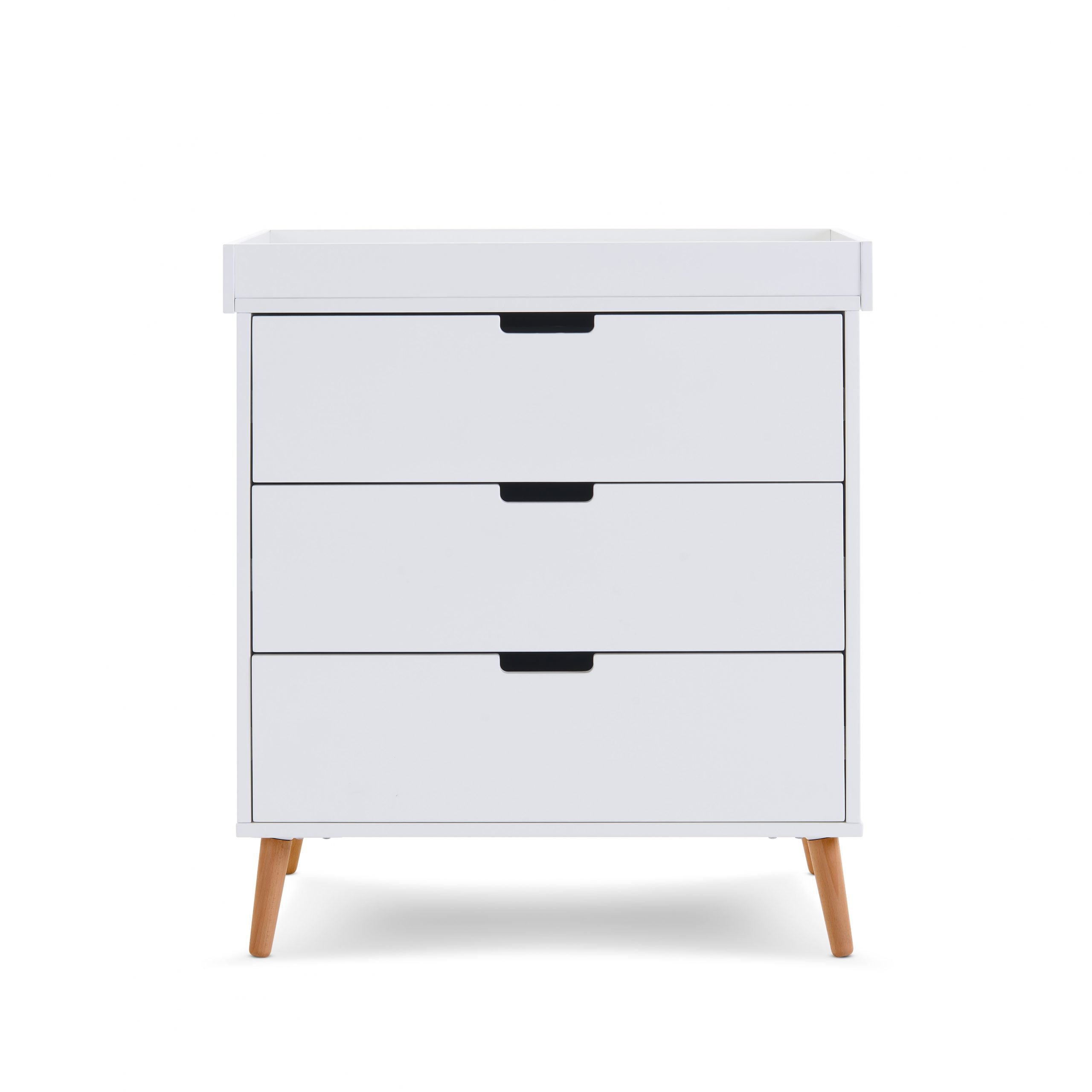 Obaby Maya Changing Unit - White With Natural