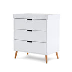 Obaby Maya Mini 2 Piece Room Set - White With Natural